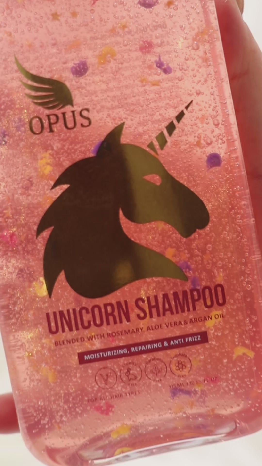 The World's First 3D Unicorn Shampoo